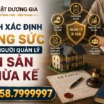 Cách xác định công sức cho người quản lý di sản thừa kế