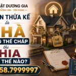 Di sản thừa kế là nhà đang thế chấp thì chia như thế nào?