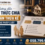 Hướng dẫn công thức chia tài sản thừa kế đúng pháp luật