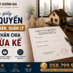 Mẫu giấy ủy quyền khai nhận, quản lý và phân chia thừa kế