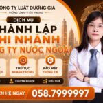 Dịch vụ thành lập chi nhánh công ty nước ngoài trọn gói