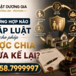 Trường hợp nào pháp luật cho phép được chia thừa kế lại?