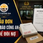 Mẫu đơn đòi nợ, trình báo vay tiền không trả gửi Công an