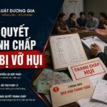 Hướng dẫn giải quyết tranh chấp khi bị vỡ hụi, giật họ