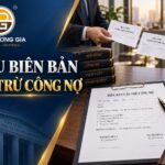 Mẫu biên bản cấn trừ công nợ, bù trừ công nợ mới nhất