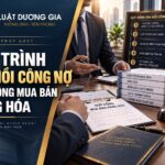 Quy trình thu hồi công nợ hợp đồng mua bán hàng hóa