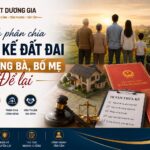 Cách phân chia thừa kế đất đai của ông bà, bố mẹ để lại