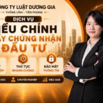 Dịch vụ thay đổi giấy chứng nhận đầu tư tại Việt Nam
