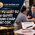 Dịch vụ Luật sư giải quyết tranh chấp hợp đồng đặt cọc