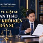 Dịch vụ Luật sư soạn thảo đơn khởi kiện vụ án dân sự
