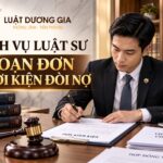 Luật sư soạn đơn khởi kiện đòi nợ, tranh chấp vay tiền