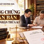 Luật sư hỗ trợ công chứng văn bản khai nhận thừa kế