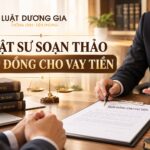 Dịch vụ Luật sư soạn thảo giấy vay, hợp đồng vay tiền